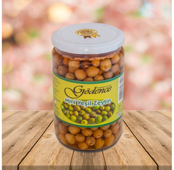 AYVALIK MİNİ BOY YEŞİL ZEYTİN 400 GR